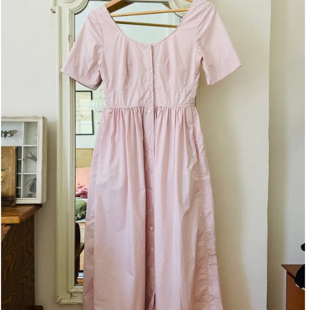 Caron Callahan Indira Dress in Petal Poplin